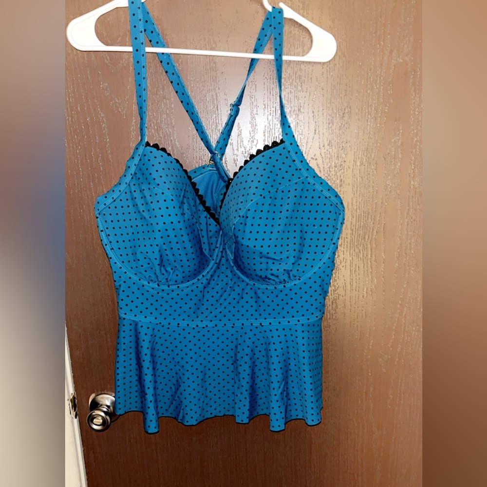 Plus size swim top